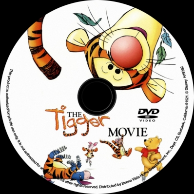 Covercity Dvd Covers Labels The Tigger Movie