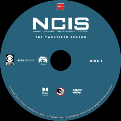 CoverCity DVD Covers Labels NCIS Season 20 Disc 1