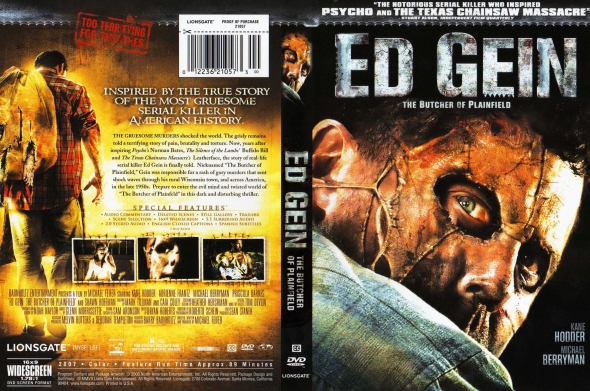 Covercity Dvd Covers Labels Ed Gein The Butcher Of Plainfield