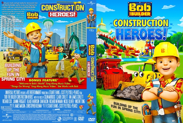 CoverCity DVD Covers Labels Bob The Builder Construction Heroes