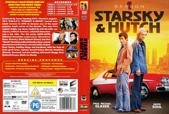 CoverCity DVD Covers Labels Starsky Hutch Season 1