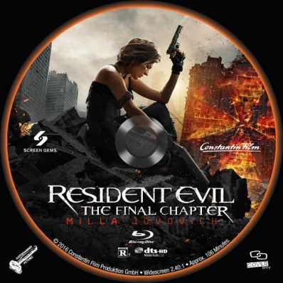 CoverCity DVD Covers Labels Resident Evil The Final Chapter