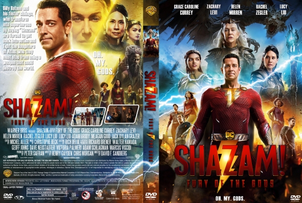 CoverCity DVD Covers Labels Shazam Fury Of The Gods