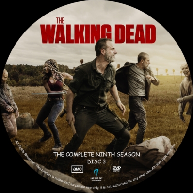 CoverCity - DVD Covers & Labels - The Walking Dead - Season 9; disc 3