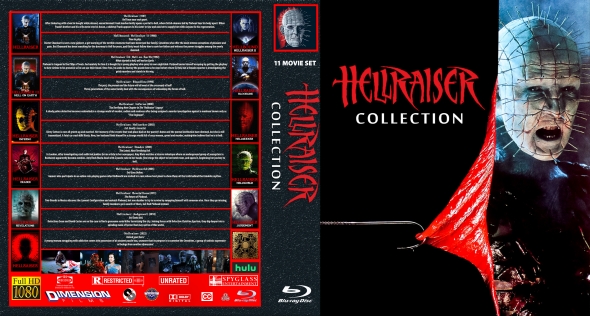 Hellraiser Collection 11 Movie Set BR