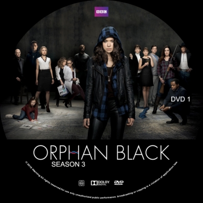 Orphan Black - Season 3; dvd 1