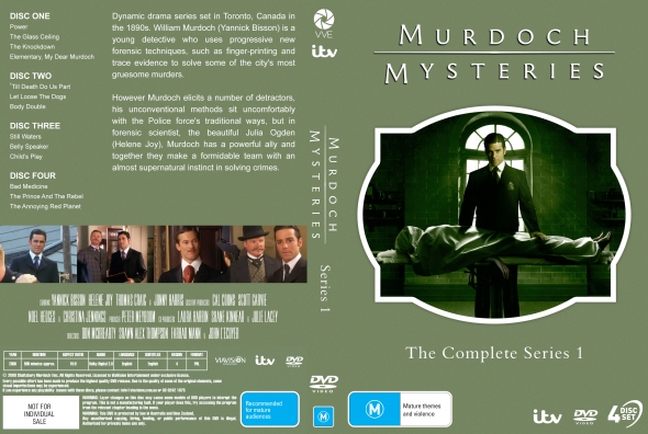 CoverCity - DVD Covers & Labels - Murdoch Mysteries - Season 1