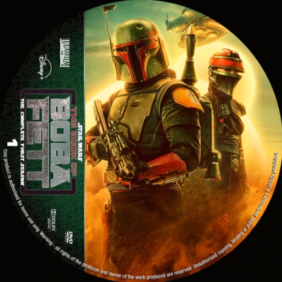 Star Wars:The Book Of Boba Fett - Season 1; disc 1