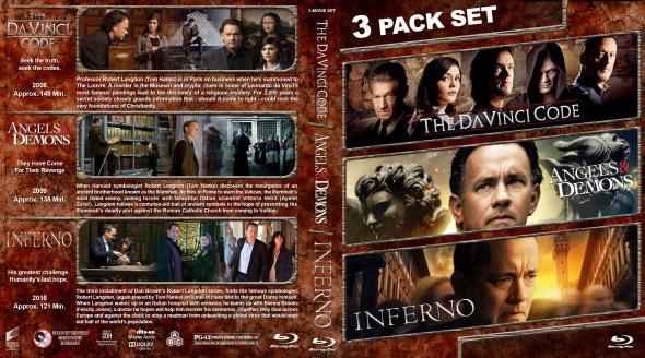 The DaVinci Code / Angels & Demons / Inferno Triple Feature