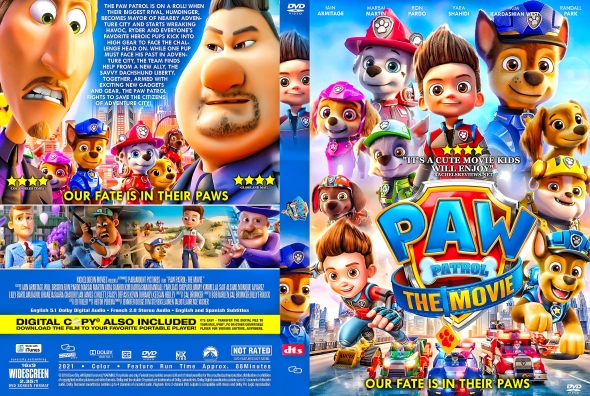 Nordamerika dans Compose CoverCity - DVD Covers & Labels - PAW Patrol: The Movie