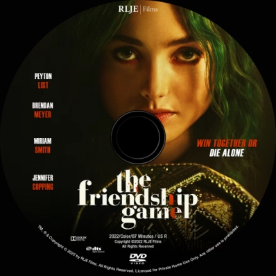 CoverCity - DVD Covers & Labels - The Friendship Game