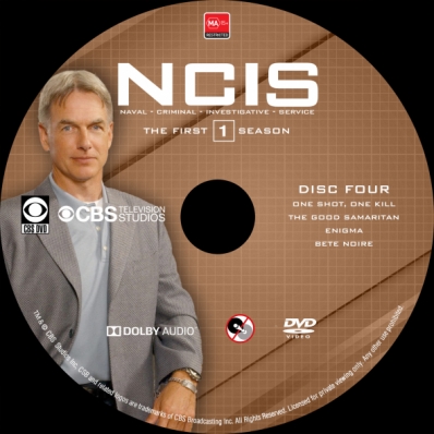 NCIS - Season 1; disc 4