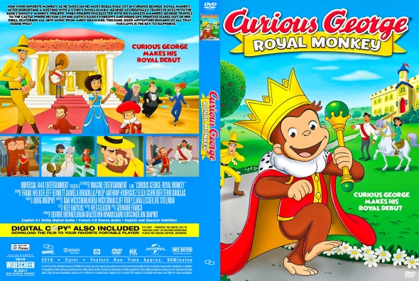 Covercity Dvd Covers Labels Curious George Royal Monkey