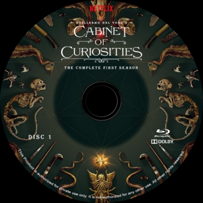 Guillermo del Toro's Cabinet of Curiosities - Season 1; disc 1