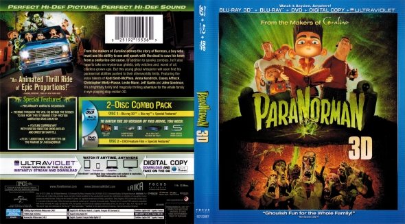 CoverCity - DVD Covers & Labels - ParaNorman 3D