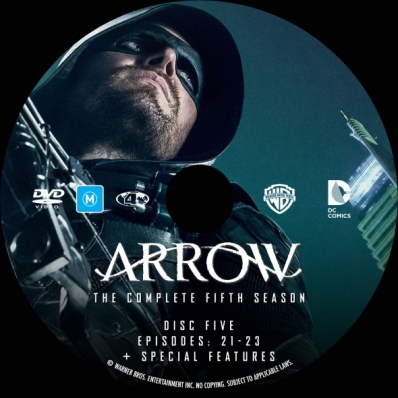 Arrow - Season 5; disc 5