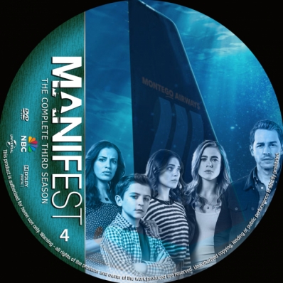 Manifest - Season 3; disc 4