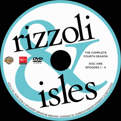 Rizzoli & Isles - Season 4; disc 1