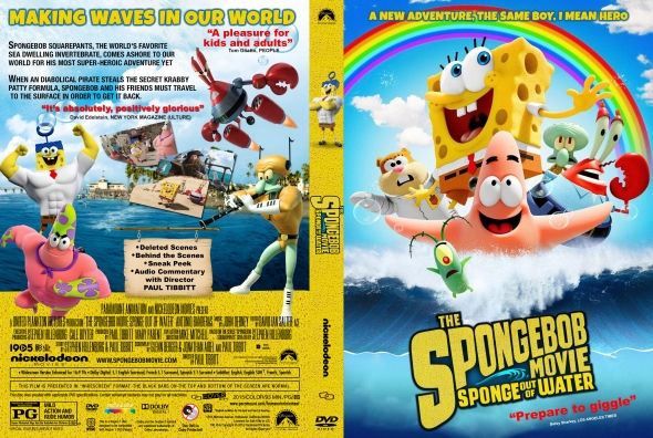 the spongebob movie sponge out of water dvd