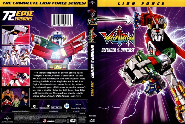 Voltron Defender of the Universe Lion Force