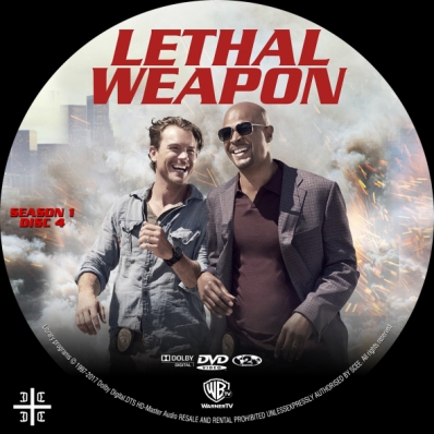 Lethal Weapon - Season 1; disc 4