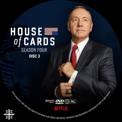 CoverCity - DVD Covers & Labels - House of Cards - Season 4; disc 3