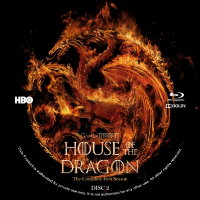 House of the Dragon - Season 1; disc 2