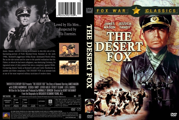 CoverCity - DVD Covers & Labels - The Desert Fox: The Story of Rommel