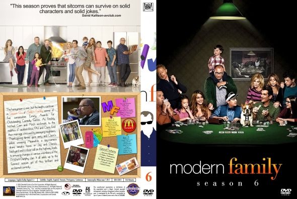 Modern Family - Season 6 (spanning spine)