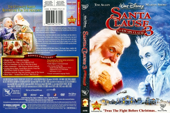 CoverCity - DVD Covers & Labels - The Santa Clause 3: The Escape Clause