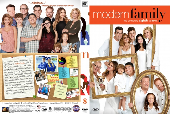 Modern Family - Season 8 (spanning spine)