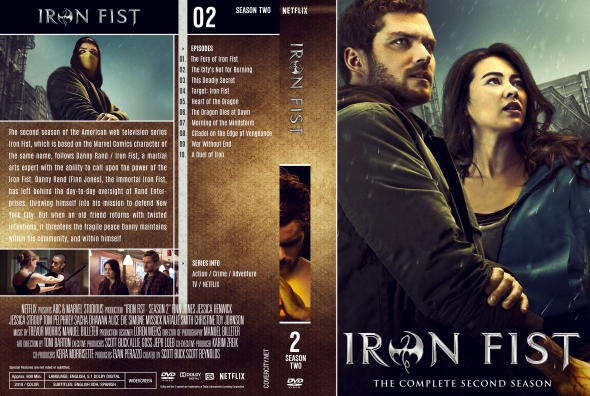 CoverCity - DVD Covers & Labels - Iron Fist - Season 2