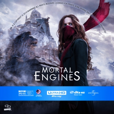 CoverCity - DVD Covers & Labels - Mortal Engines 4K