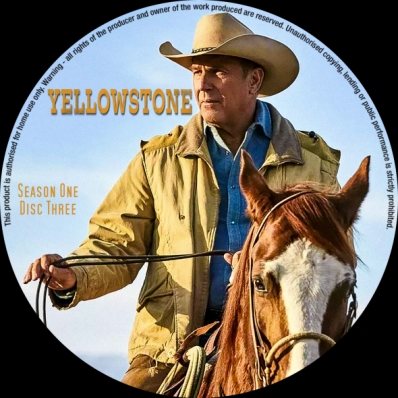 Yellowstone - Season 1; disc 3