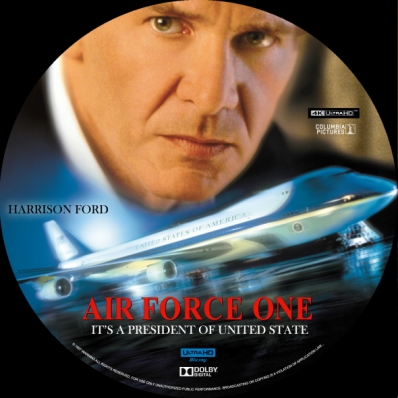 CoverCity - DVD Covers & Labels - Air Force One 4K