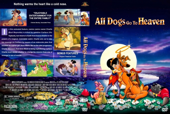 All Dogs Go go to Heaven (1989)