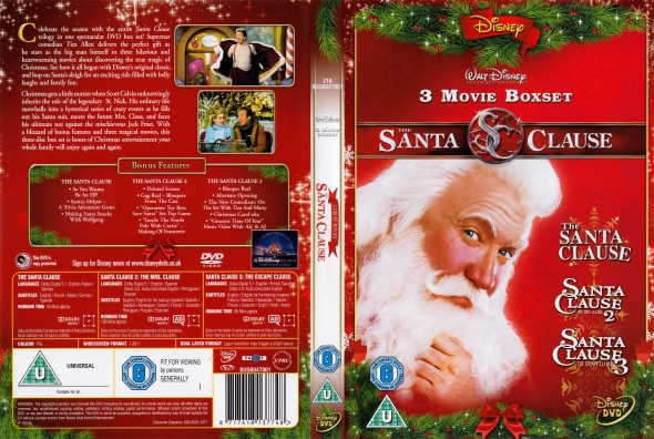 CoverCity - DVD Covers & Labels - The Santa Clause - 3 Movie Boxset