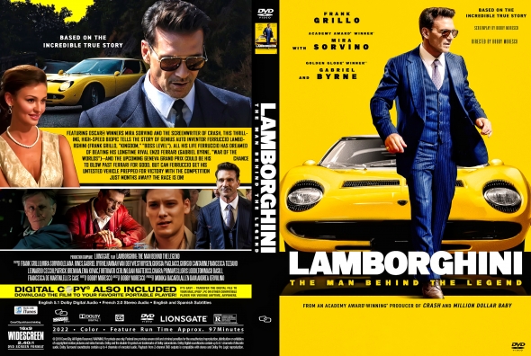 CoverCity DVD Covers Labels Lamborghini The Man Behind the