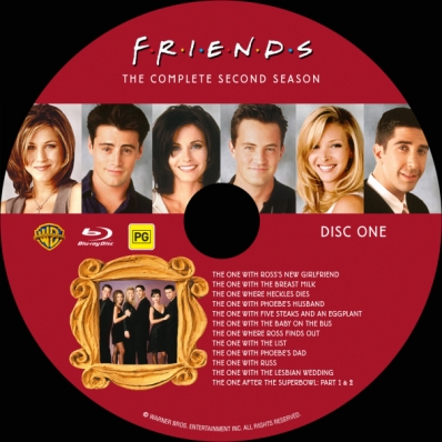 Friends - Season 2; disc 1