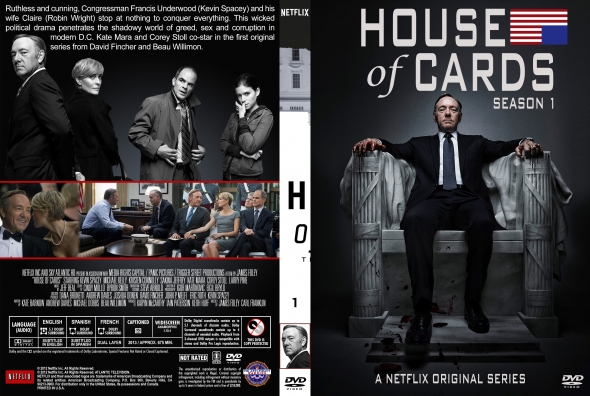 House of Cards - Season 1 (spanning spine)