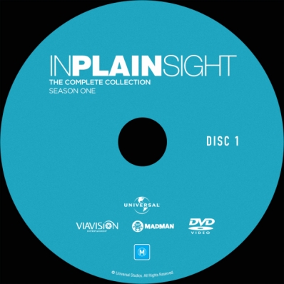 In Plain Sight - Season One; disc 1