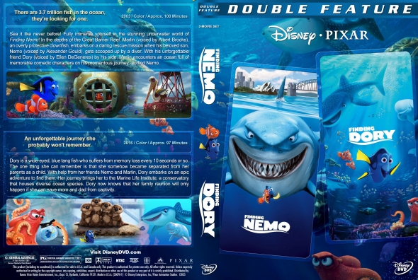 Finding Nemo / Finding Dory Double Feature