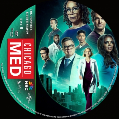 CoverCity - DVD Covers & Labels - Chicago Med - Season 8; Disc 6