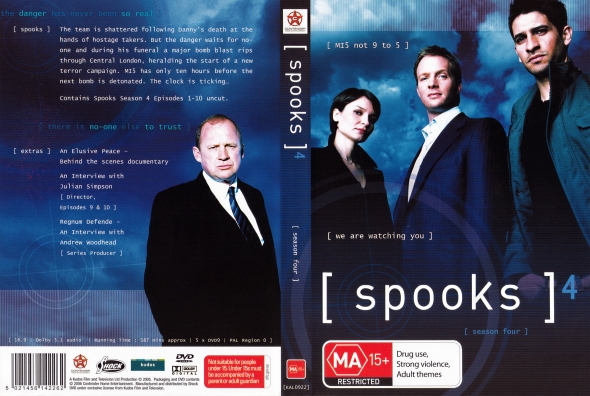 CoverCity - DVD Covers & Labels - Spooks - Season 4