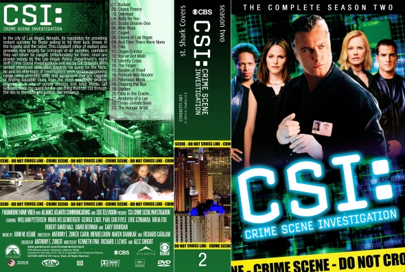 Covercity - Dvd Covers & Labels - Csi - Season 2