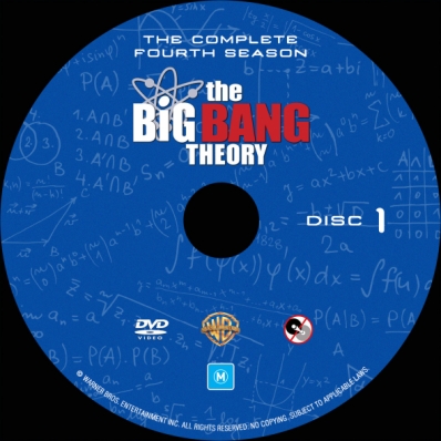 The Big Bang Theory - Season 4; disc  1