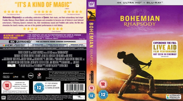 CoverCity - DVD Covers & Labels - Bohemian Rhapsody 4K