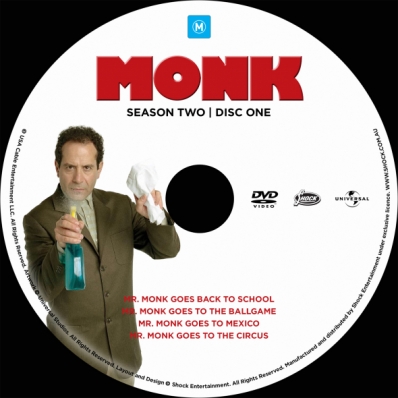 Monk - Season 2; disc 1