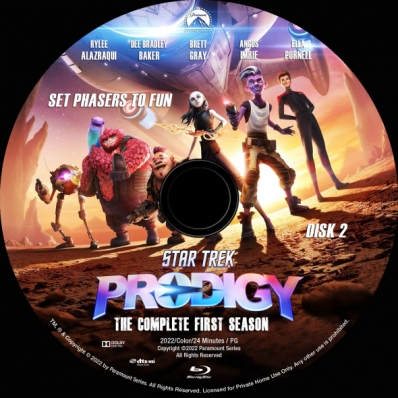 star trek prodigy dvd volume 2