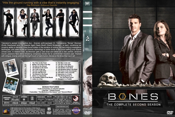 Bones - Season 2 (spanning spine)